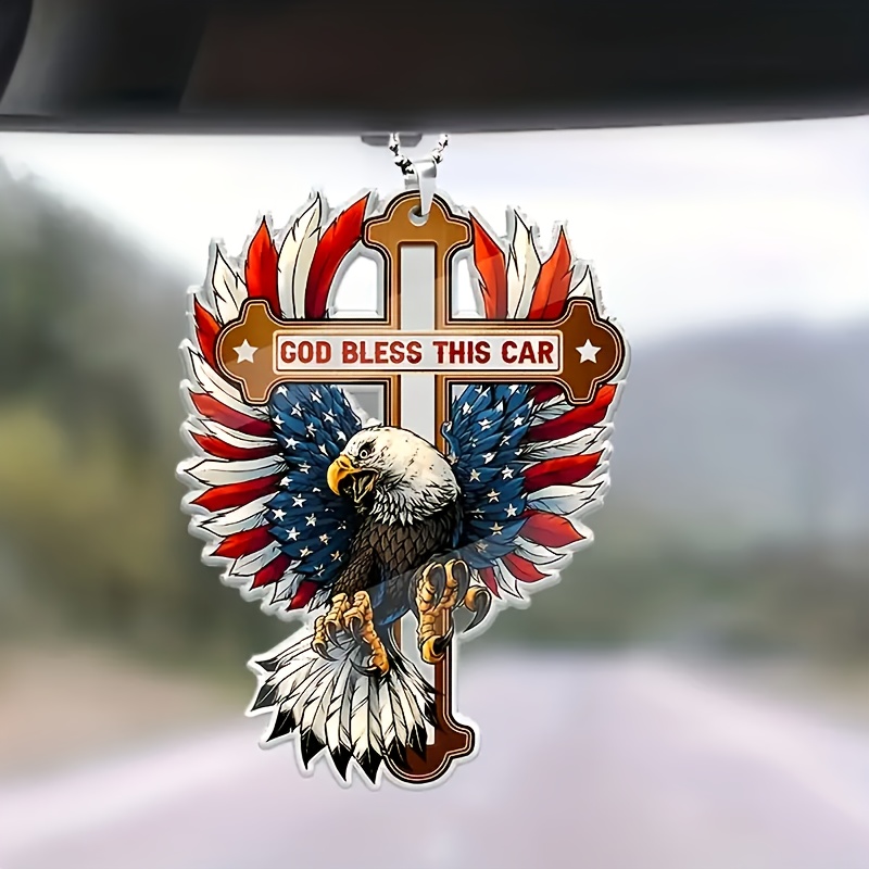 1pcs Badge Voiture Rétroviseur Pendentif Auto Intérieur Suspendu