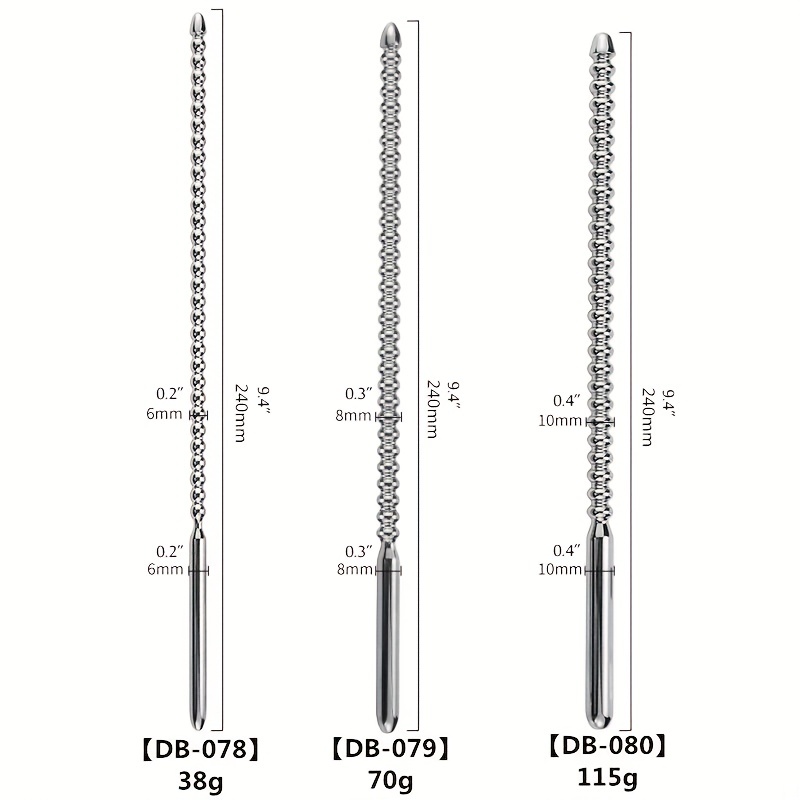 1pc Sonde Urétrale En Métal Mesure De La Taille De L'urètre - Temu Belgium