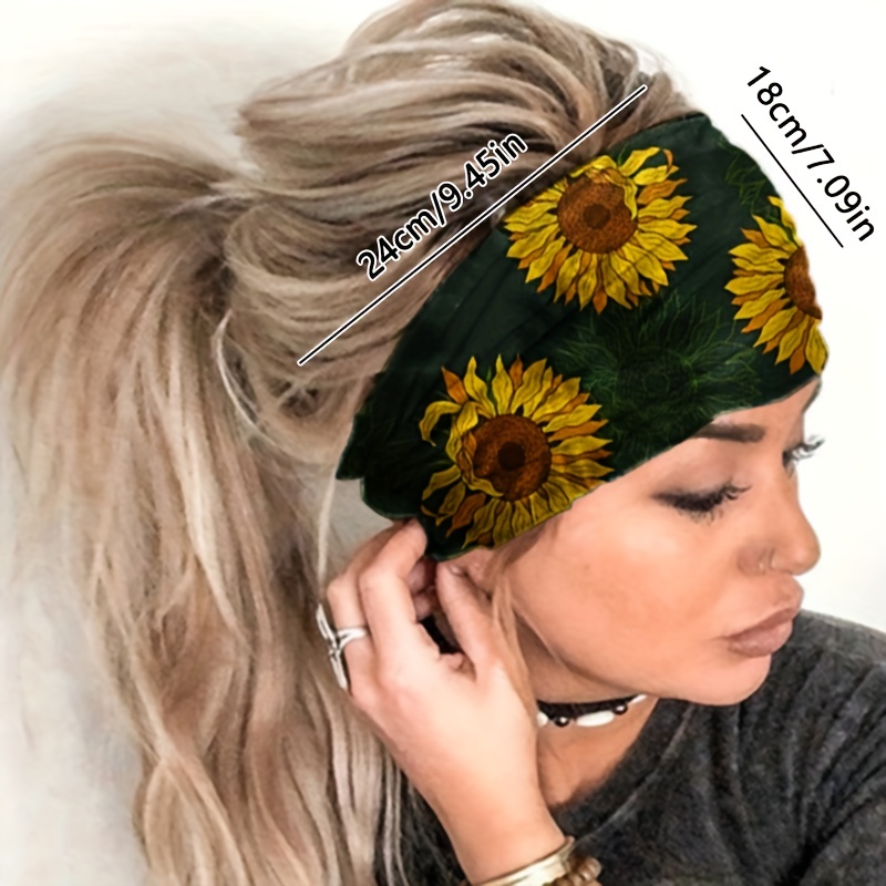 SUNFLOWER - 4'' Headband