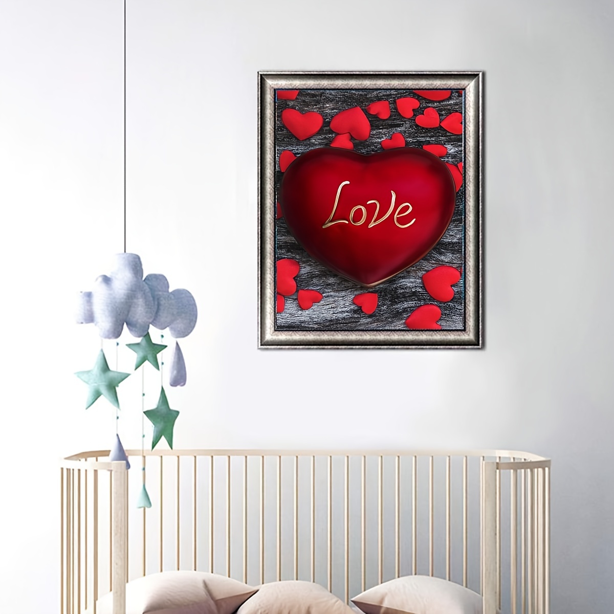 5D DIY Diamond Painting Valentines Day Love Full Round Wall Art Decor  Rhinestone