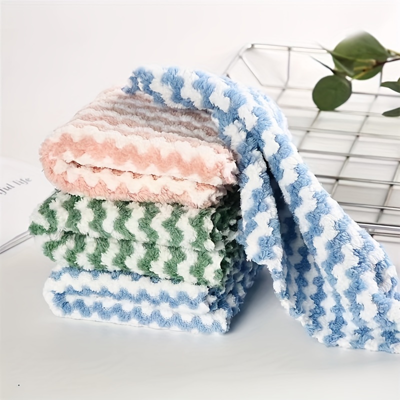 The Kitchen Rag Is Free Of Oil, Super Strong Washing Water, Thickened Towel,  And The Color Is Delivered Randomly - Temu