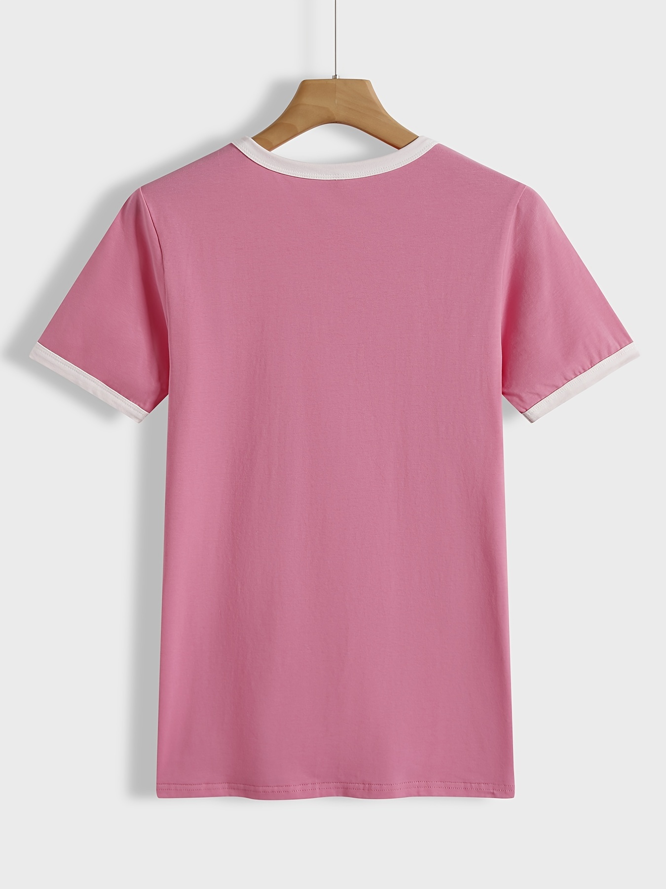 Loose Crew Neck T shirt Casual Simple Short Sleeve Summer T - Temu