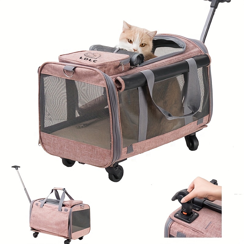Airline Approved Cat Carrier With Wheels