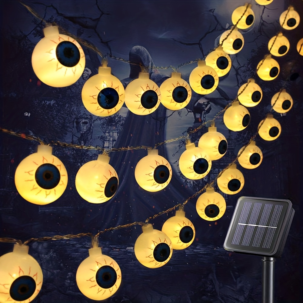 Cheap Solar Eyeball Light Ground Mounted Lamp Halloween Decoration
