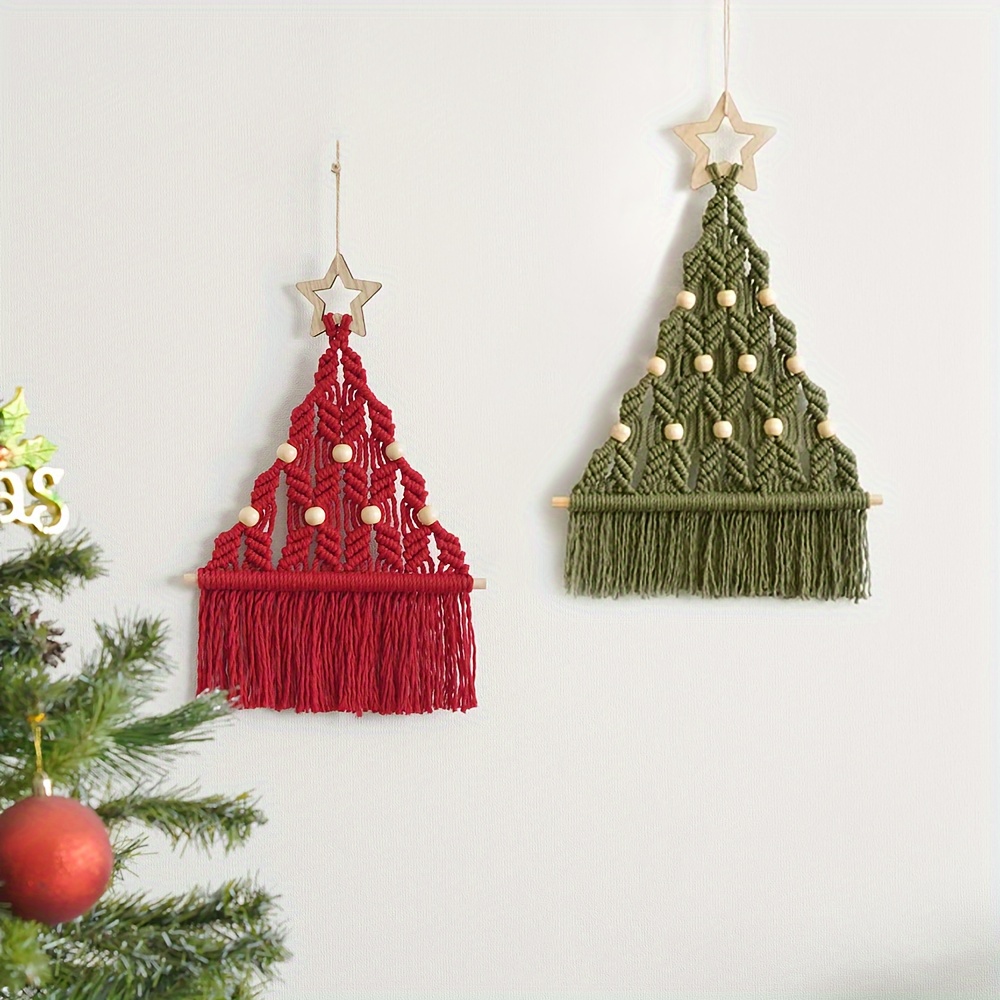 Cotton Rope Diy Hand-woven Decorative Rope Christmas Bag Home