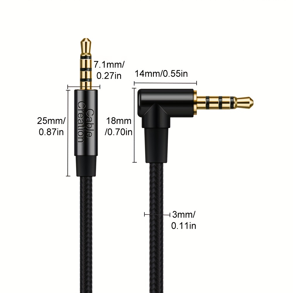 Cable Divisor 3 5mm 2 En 1 Macho Hembra Aux Cable Audio Mp3 - Temu