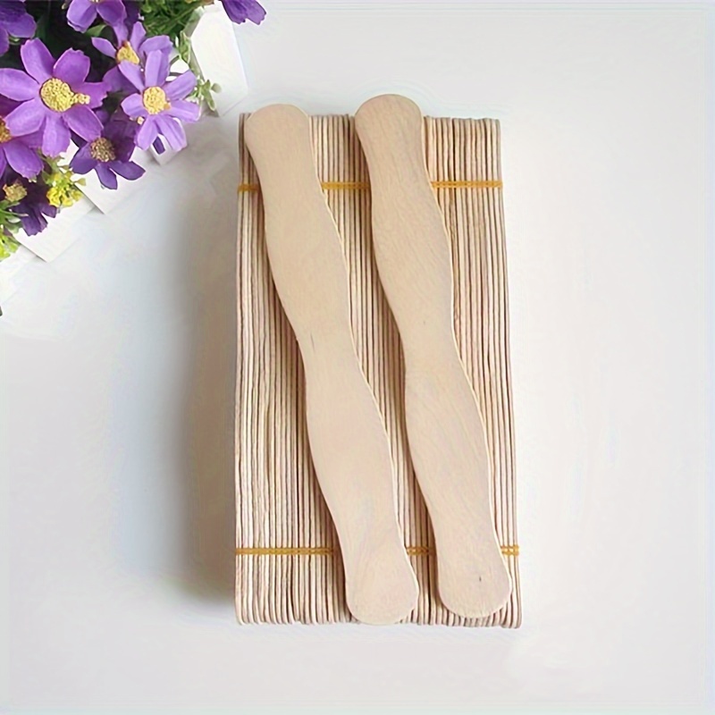  Wooden 8 Fan Handles, Wedding Programs, or Paint