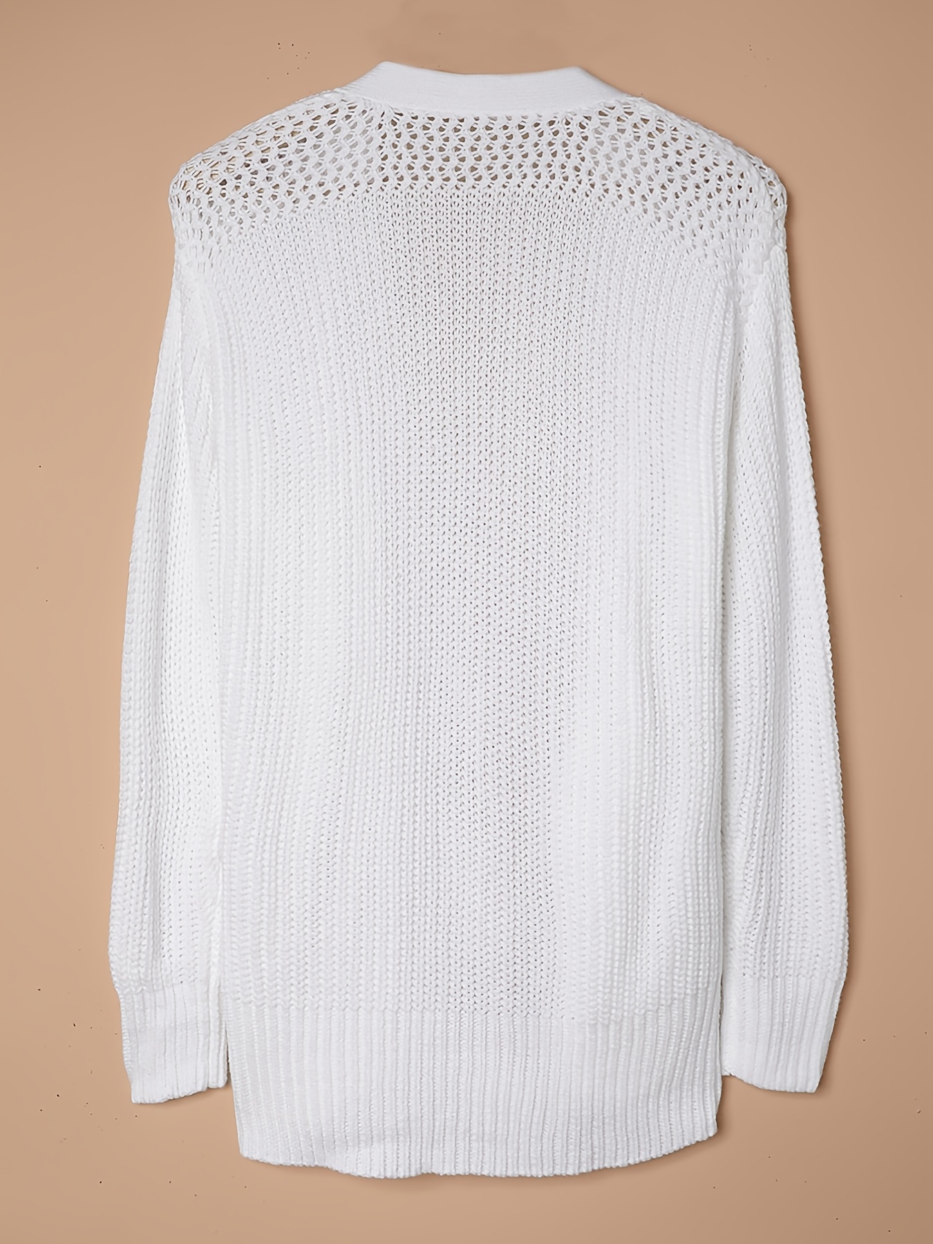 Knitted and knotted clearance sweater