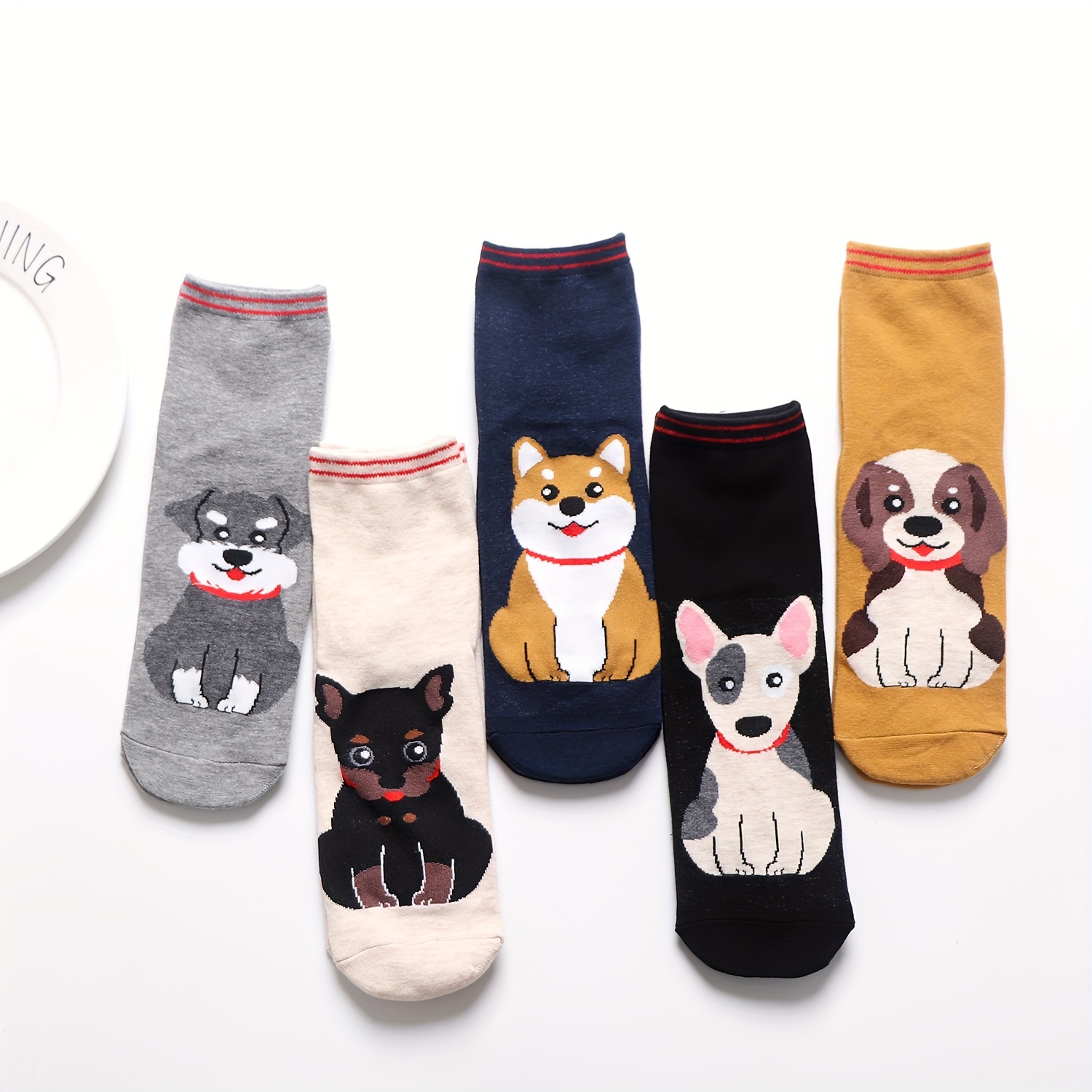 20pcs New Pet Socks High Quality Anti Slip Sole Small Dog Socks