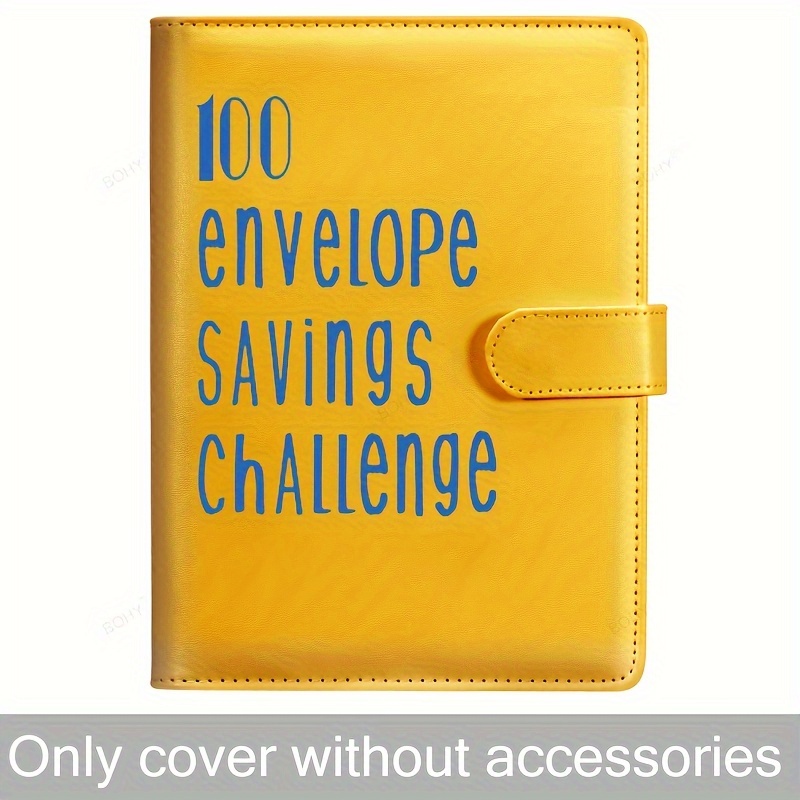 100 Envelope Challenge Binder Easy Fun Way Save 5 050 Savings