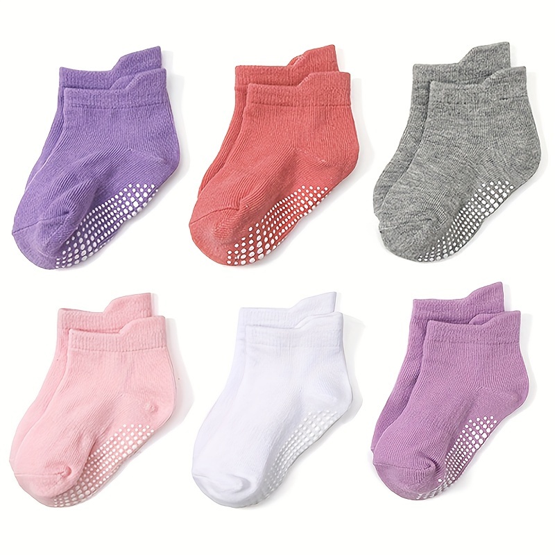 Non slip Socks Grippers Ankle Style Little Girls Boys - Temu Canada