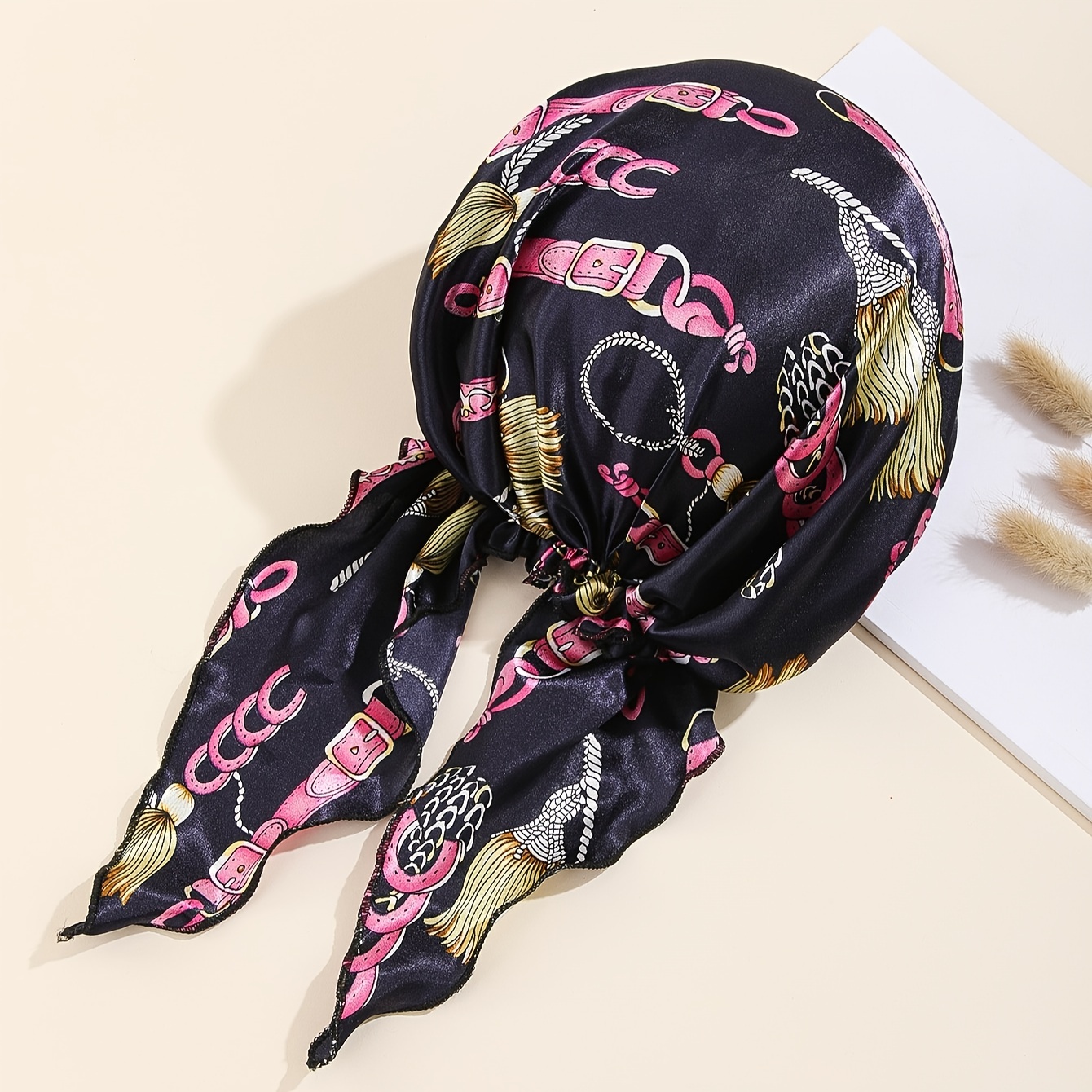 Sombrero Pirata Estampado Floral Gorro Pelo Mujer Turbante - Temu