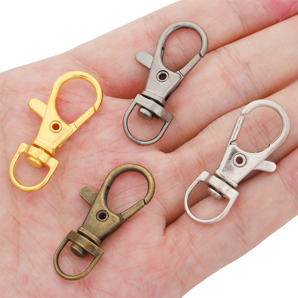 Plastic Hanging Buckle Multifunctional Hooks Lanyard Snap Clip Hook for  Lanyards Key Chain Zipper Pull New 