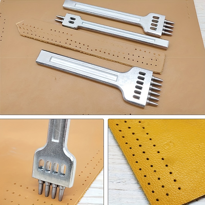 Leather Hole Punch hole Punch Set For Leather Craft round - Temu