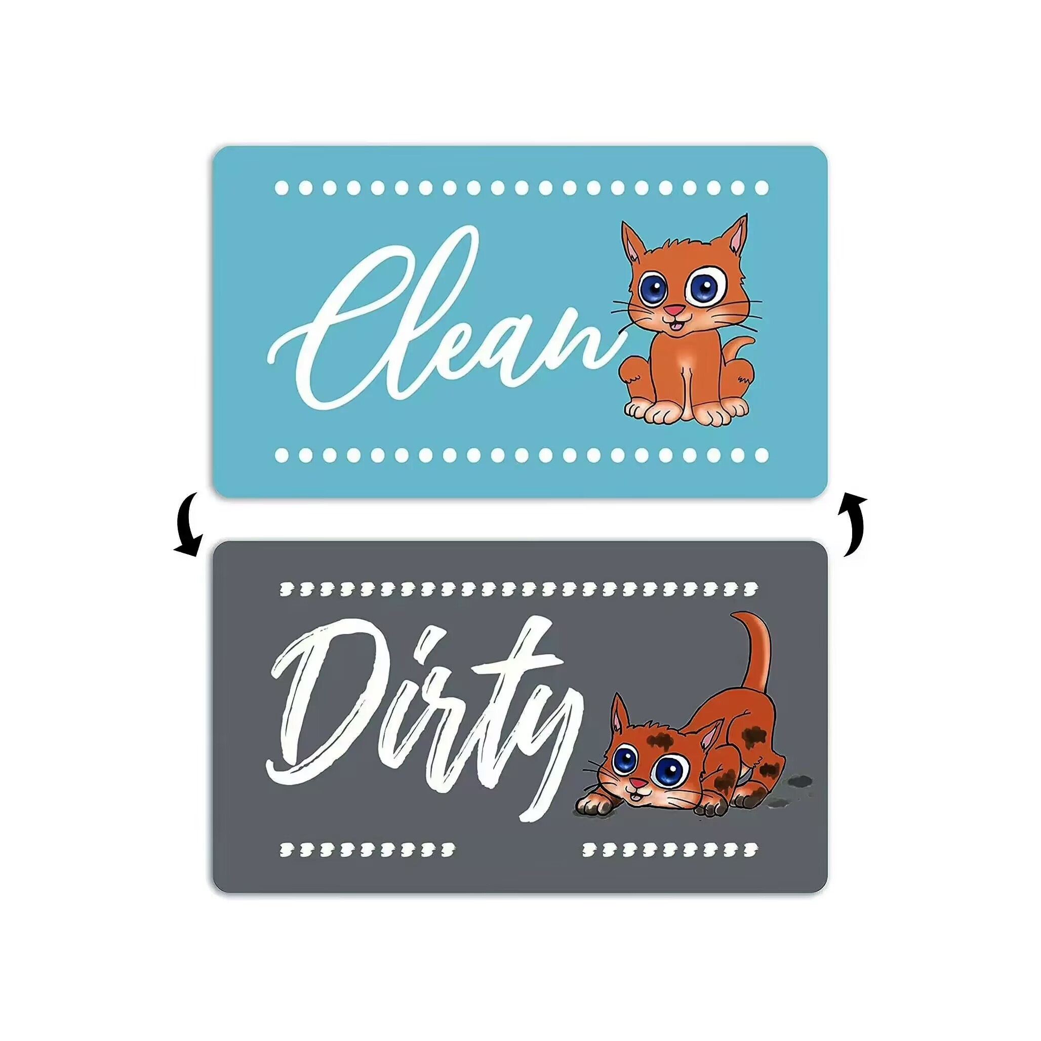 Dishwasher Magnet Clean Dirty Sign, Dishwasher Stickers, Clean Dirty Magnet  For Dishwasher, Indicator, Dishwasher Sign, No-scratch Kitchen Refrigerator  Decor Accessories - Temu