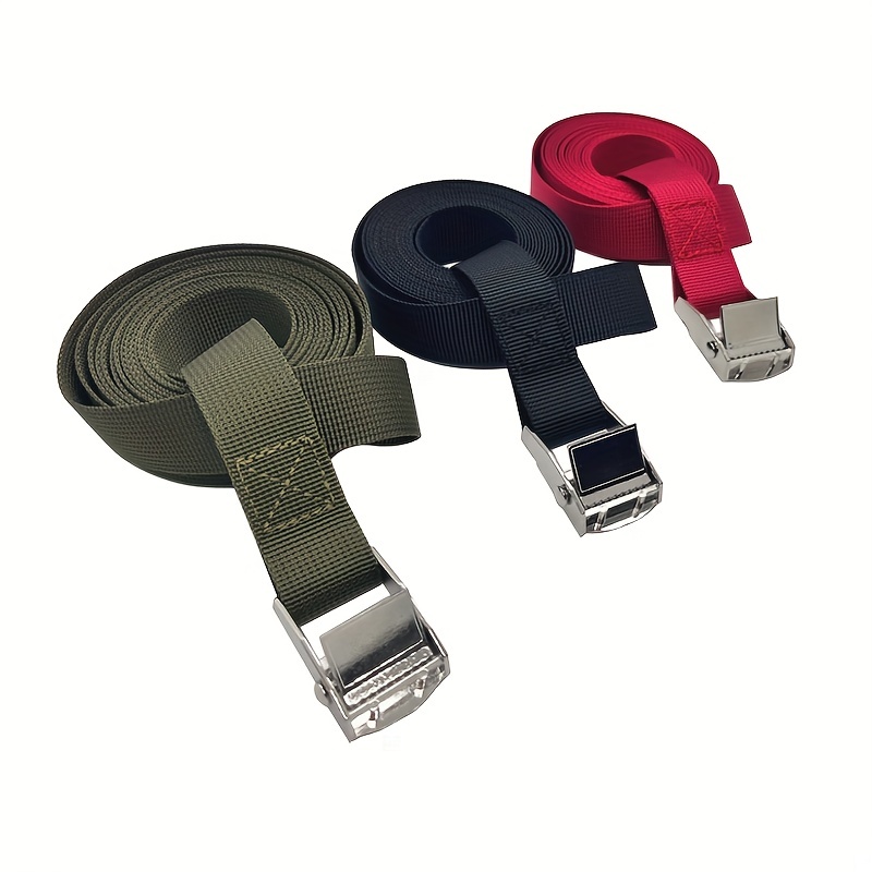 4pcs cinch strap Heavy Duty Portable Reusable Tie Down Straps Buckle Straps