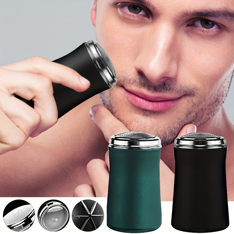 Mini afeitadora eléctrica portátil de bolsillo, máquina de afeitar  eléctrica de viaje 2023 para hombres, maquinilla de afeitar eléctrica  mágica en