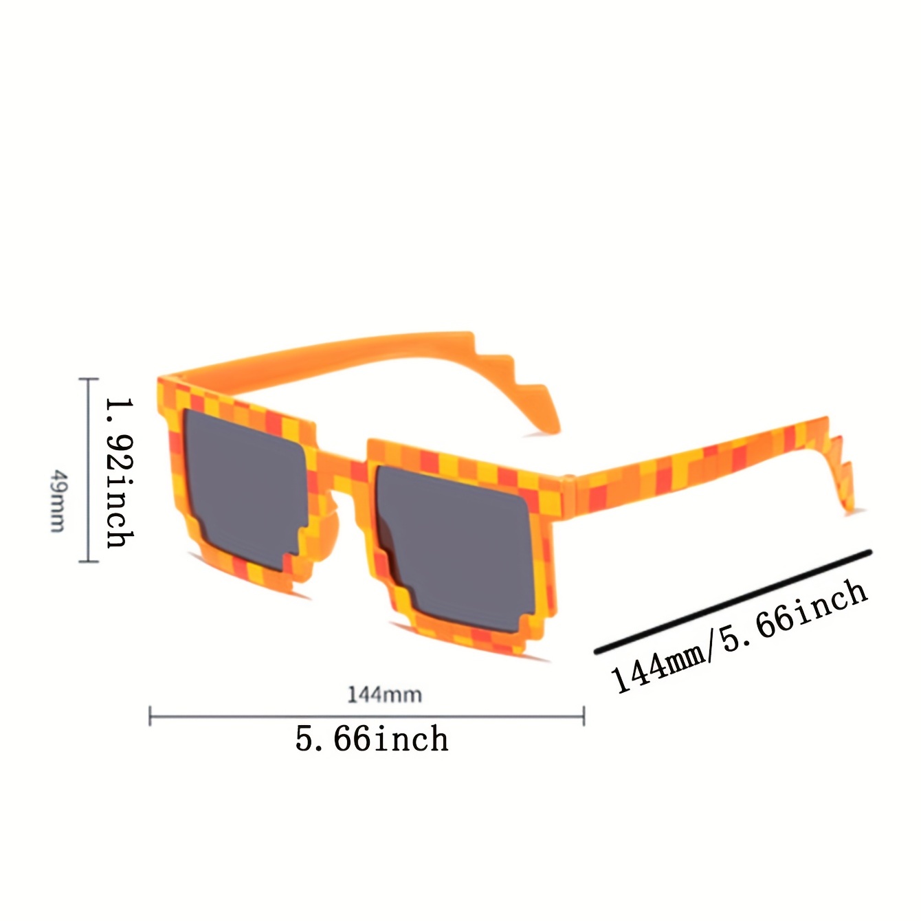 Men's Anime Cosplay Sunglasses Cosplay Prop, Uv Protection - Temu