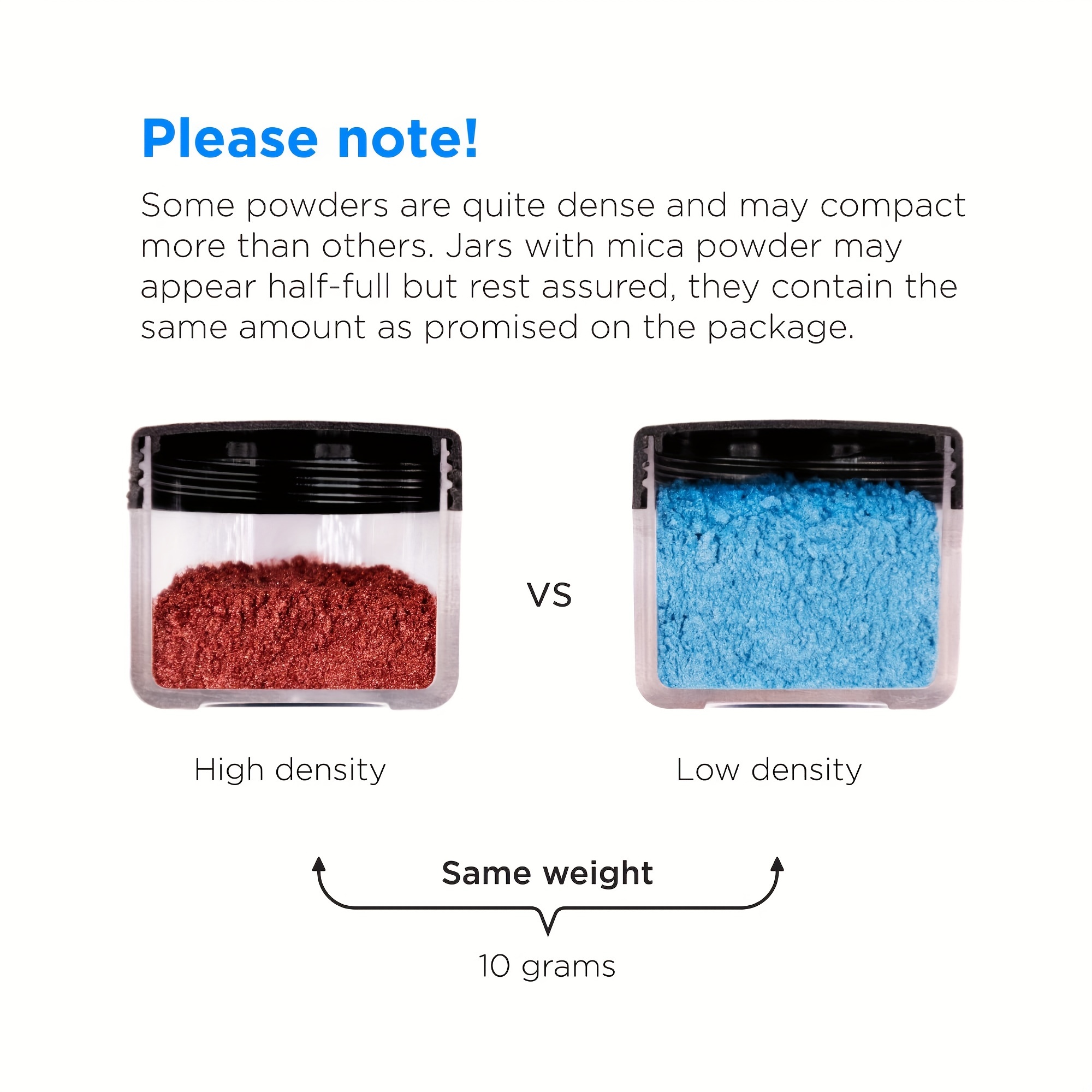 Mica Powder In Jars Sealed Set Epoxy Resin 52 Colors Pigment