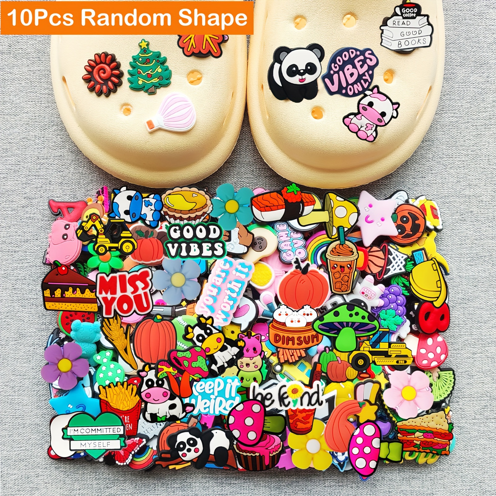 Shoe Charms Decoration Different Shaped Diy Shoes Pins Boy Temu New