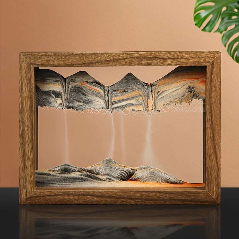1 pc Image d'art de sable mobile 3D cadre d'art de sable art - Temu Belgium