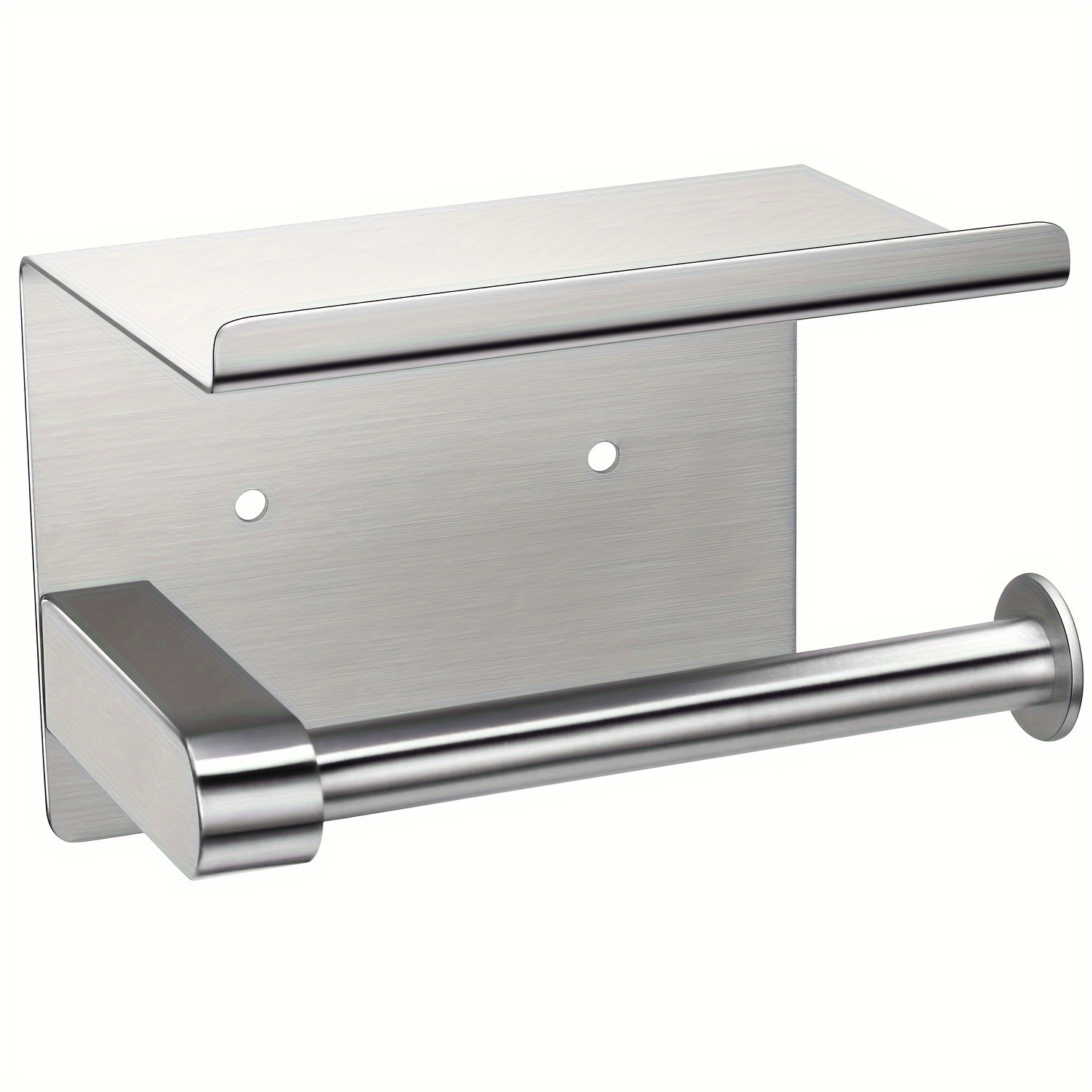 Wall Mounted Stainless Steel Toilet Paper Holder Toilet Paper Hanger in  Brushed Nickel