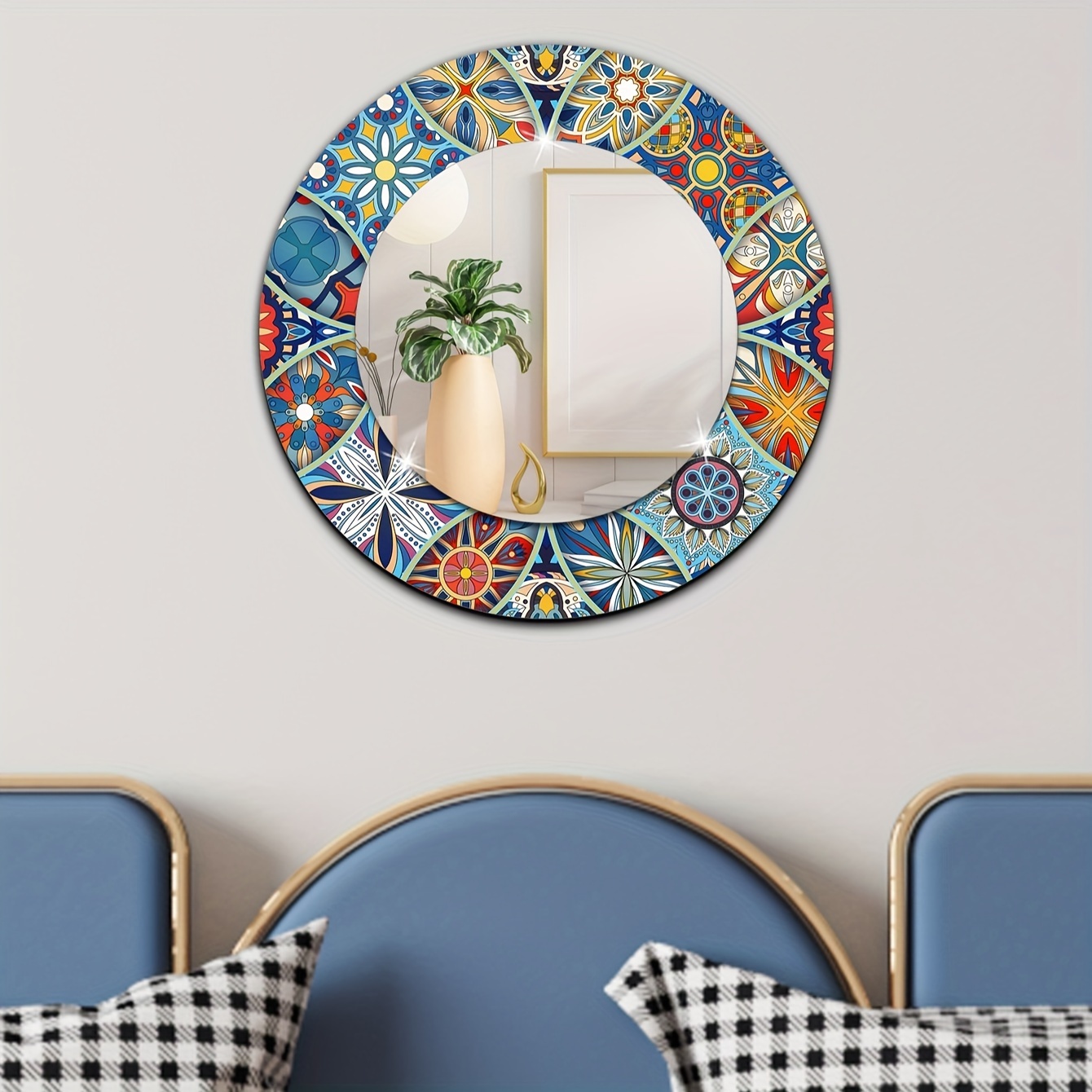 neukids Wallpaper Trim Wall Borders Frame for Bathroom Mirror