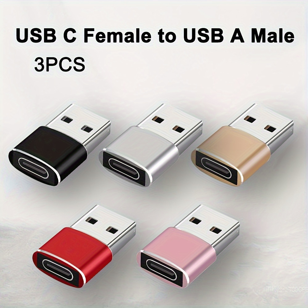 Adaptateur USB C Femelle vers USB Mâle 2 Pièces,Adaptateur USB C vers Micro  USB 2 Pièces,pour i-Phone 11 12 13 Pro Max Mini,Air 4 5,Galaxy Note 10 20  S20 Plus S21 S22 A71 72