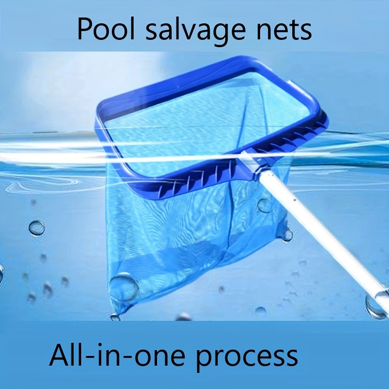 Filet de nettoyage de piscine avec râteau de piscine à mailles fines filet  de nettoyage de piscine outils de nettoyage professionnels pour petites  piscines fontaine d'étang 