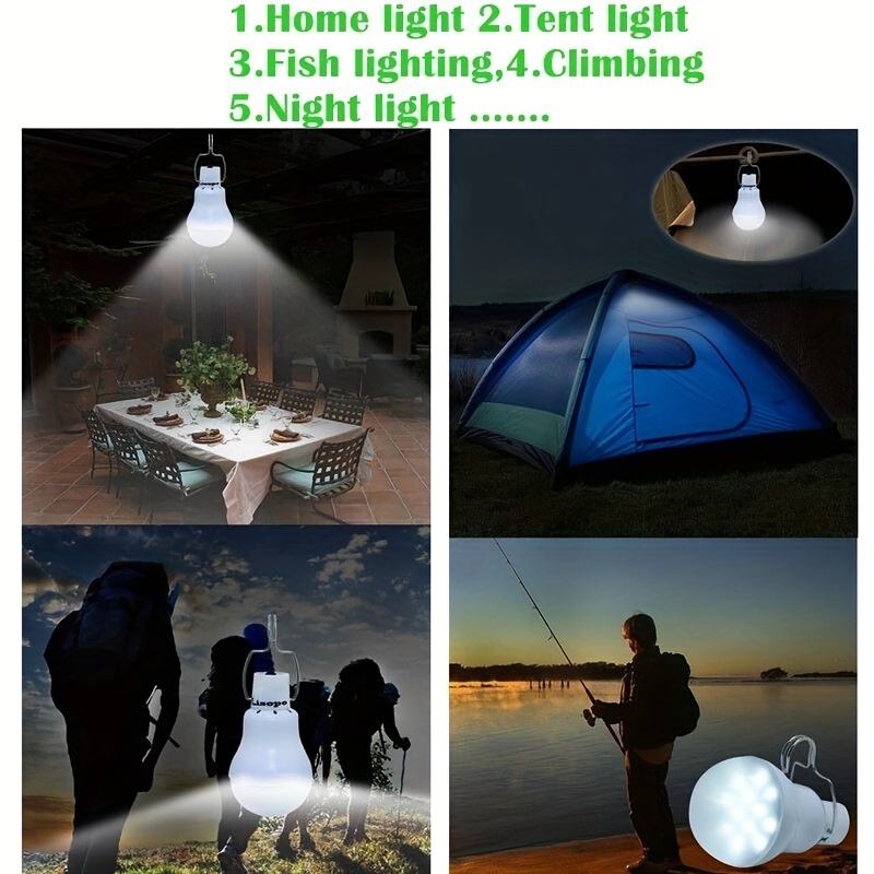 5 Led Portable Outdoor Lighting Powerful Lantern Camping Tent