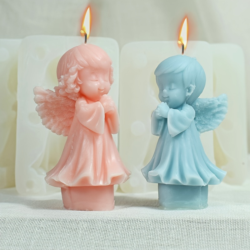 Angel Silicone Candle Molds Diy Handmade Aromatherapy Candle Making  Supplies Gypsum Resin Molds Crafts Home Decor - Temu