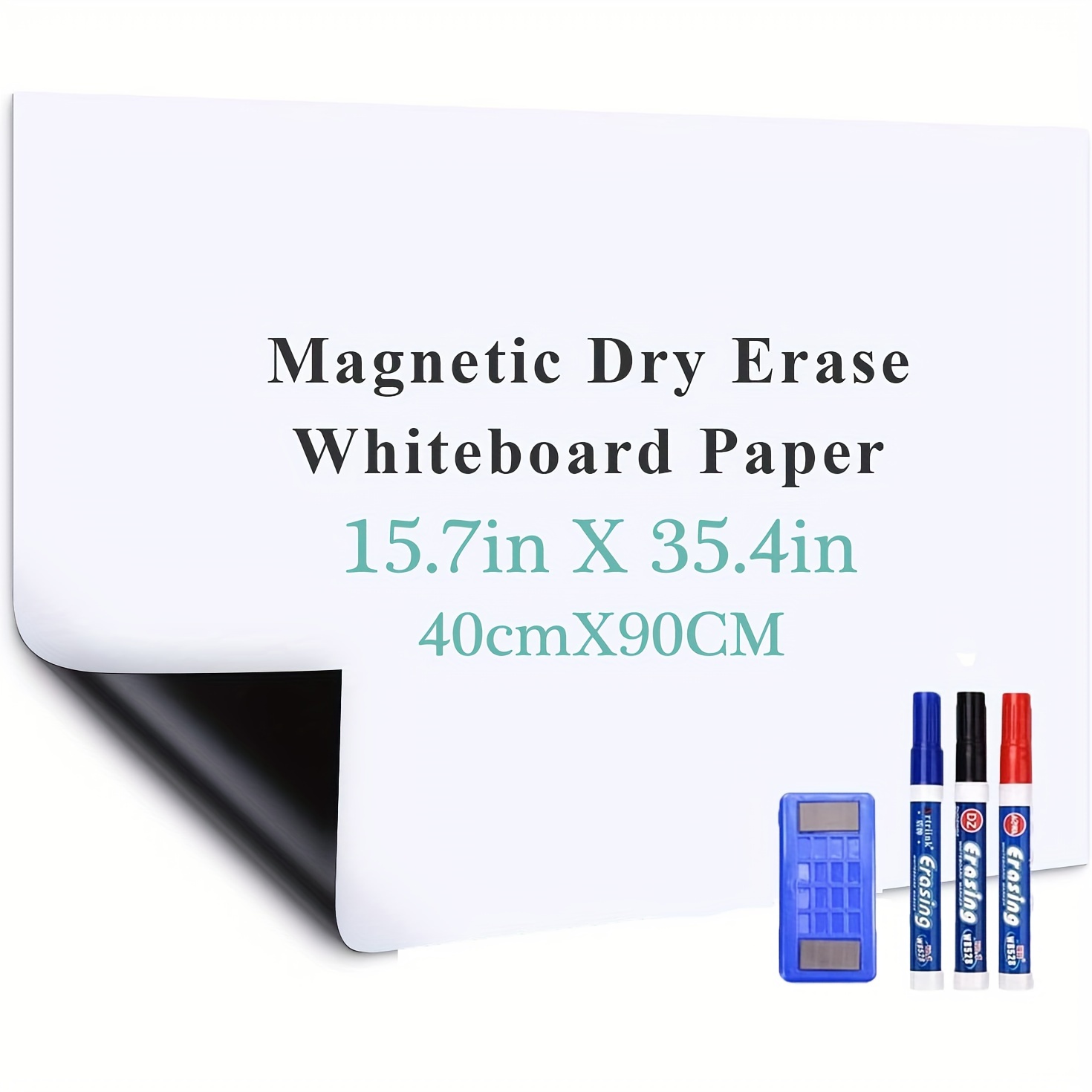 Magnetic Dry Erase Whiteboard Paper Self adhesive Whiteboard - Temu