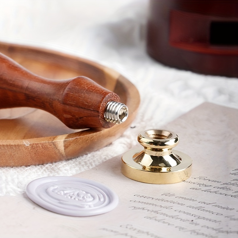 Retro sello de cera de sello de madera para Scapbooking decorativo sello de  invitación de regalo