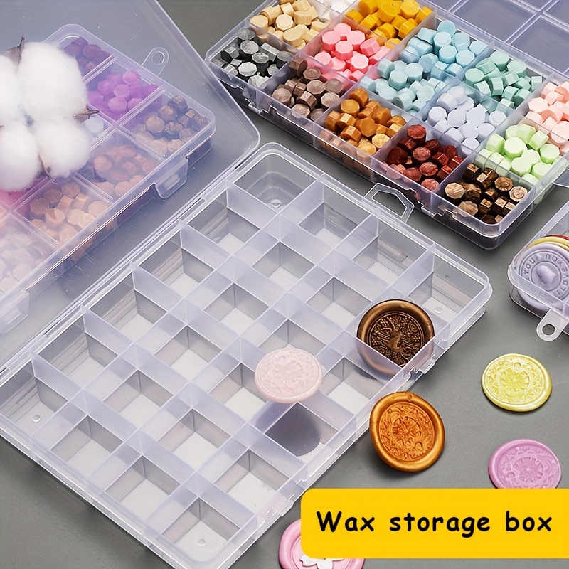 Plastic Transparent Storage Box 15/ Fire Paint Seal Head - Temu