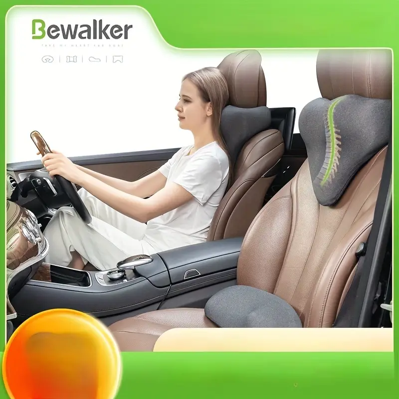 Fashionable, Comfortable Car Neck Pillow, Travel Headrest Neck Support, Seat  Pillow - Temu Austria