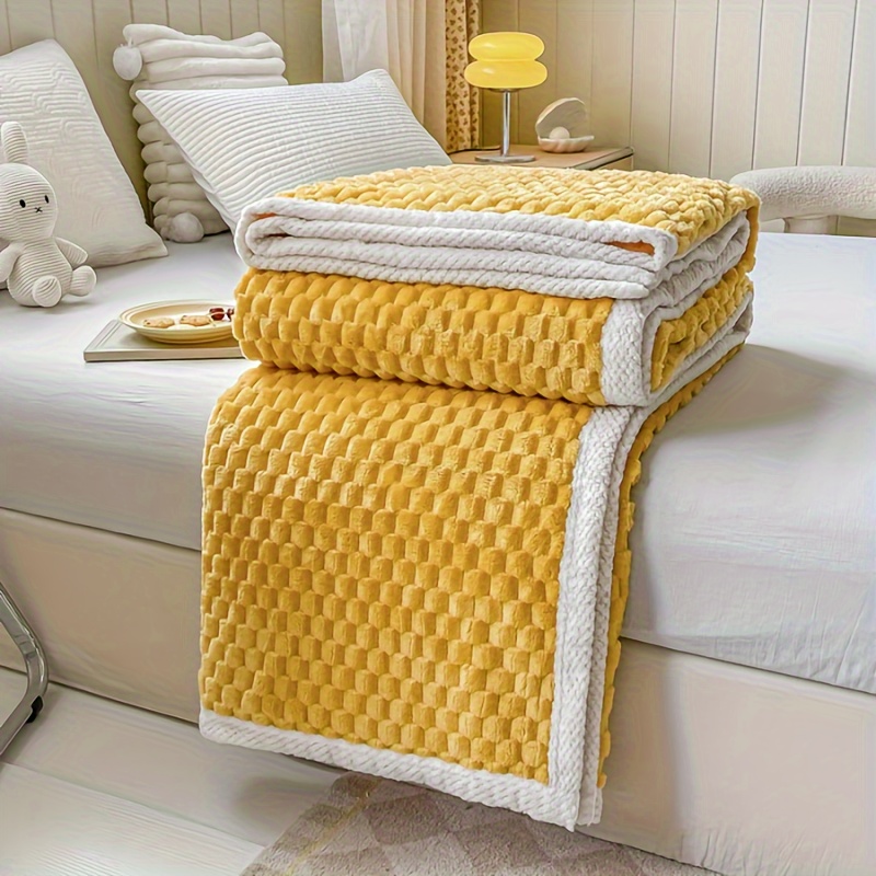 Manta elegante para cama, sofá, colcha larga, peluda, suave y cálida,  Sábana de cama, manta de aire acondicionado - AliExpress