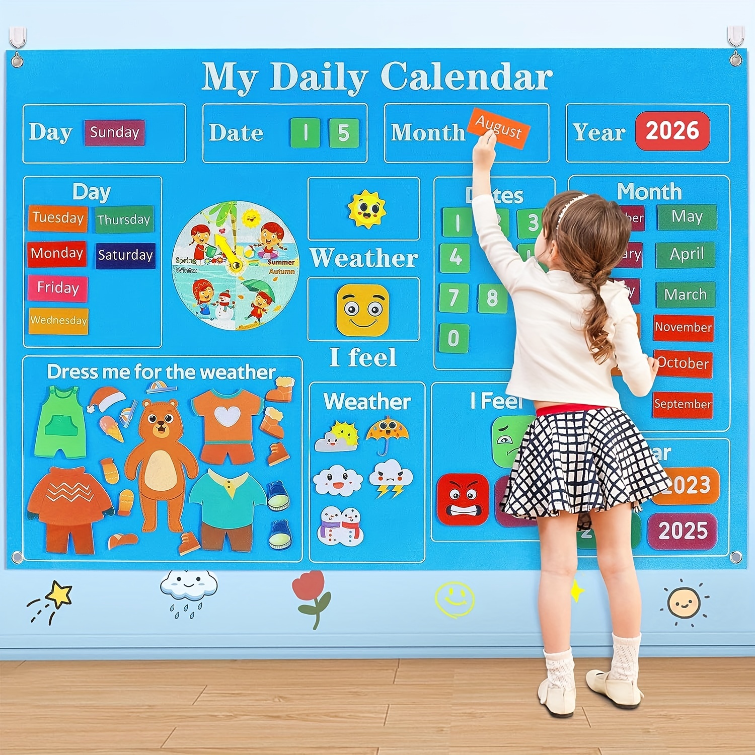 Craftstory Preschool Classroom Calendar Circle-Time Learning Center My  Daily
