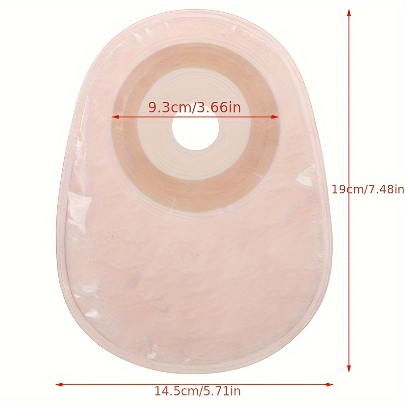 Colostomy Bag Colostomy Pouch Ostomy Cover Drainable Pouch 10pcs Pack One  Piece System Ostomy Bag Medicals Drainable Pouch Colostomy Bag Ostomy  Supplies 
