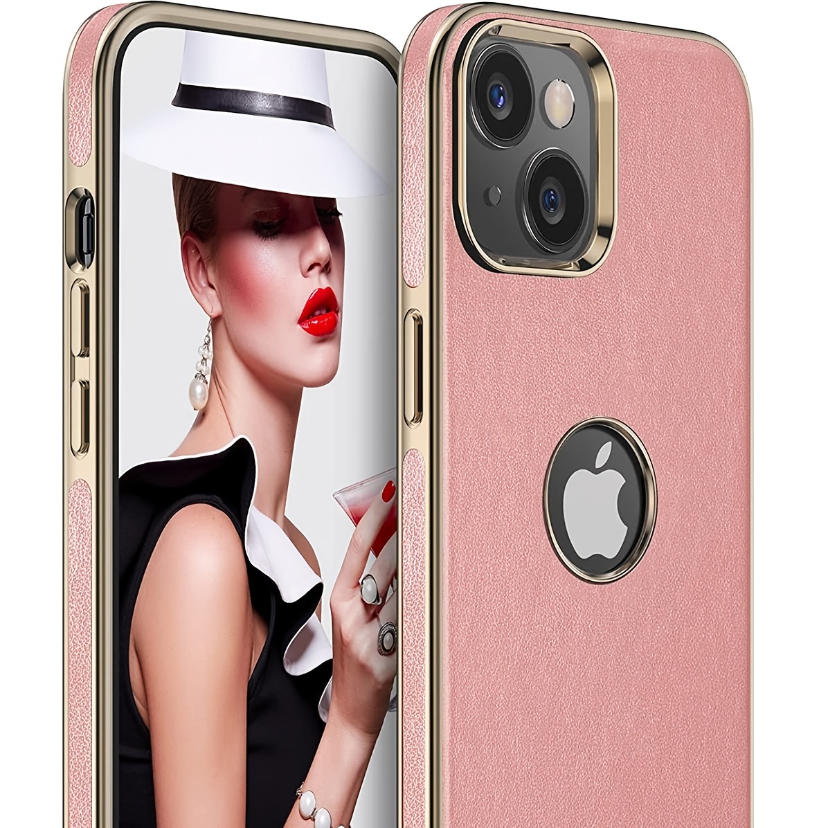 Funda De Piel Completa Para IPhone 11 12 13 Pro Max 14 Plus Con