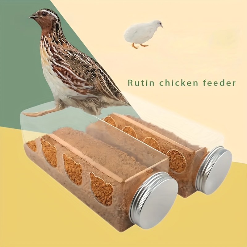 Rutin Chicken Automatic Feeder Rutin Chicken Grass Nest Temu