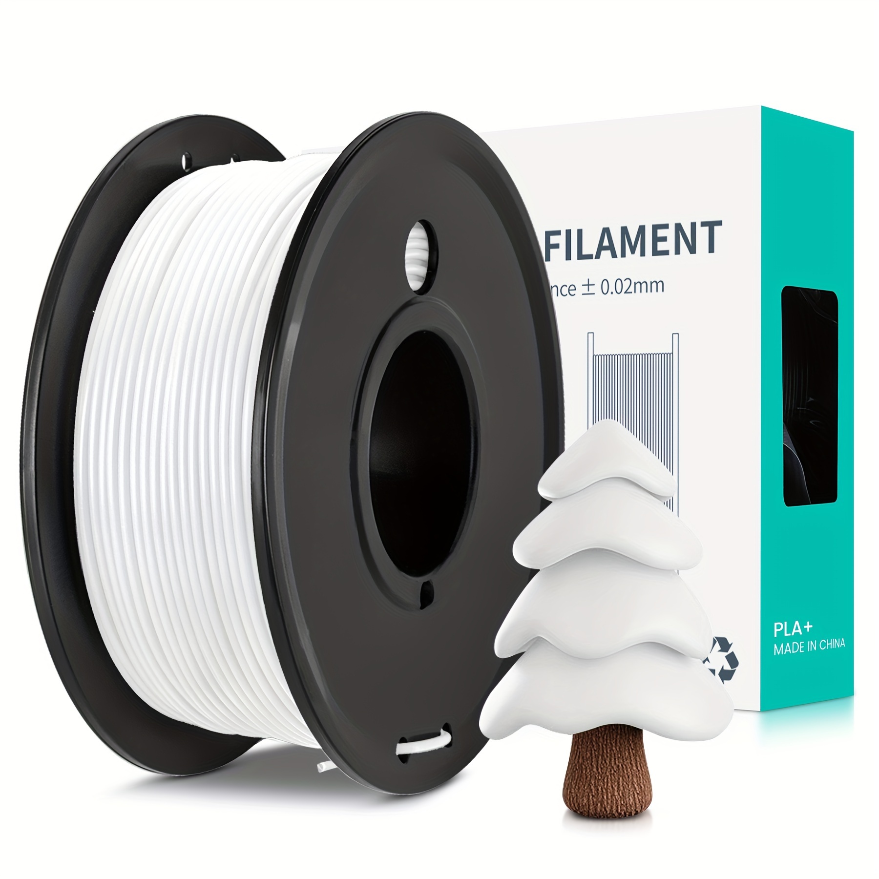 SUNLU Filament PLA+ White - 3D Print West -Perth WA Stock