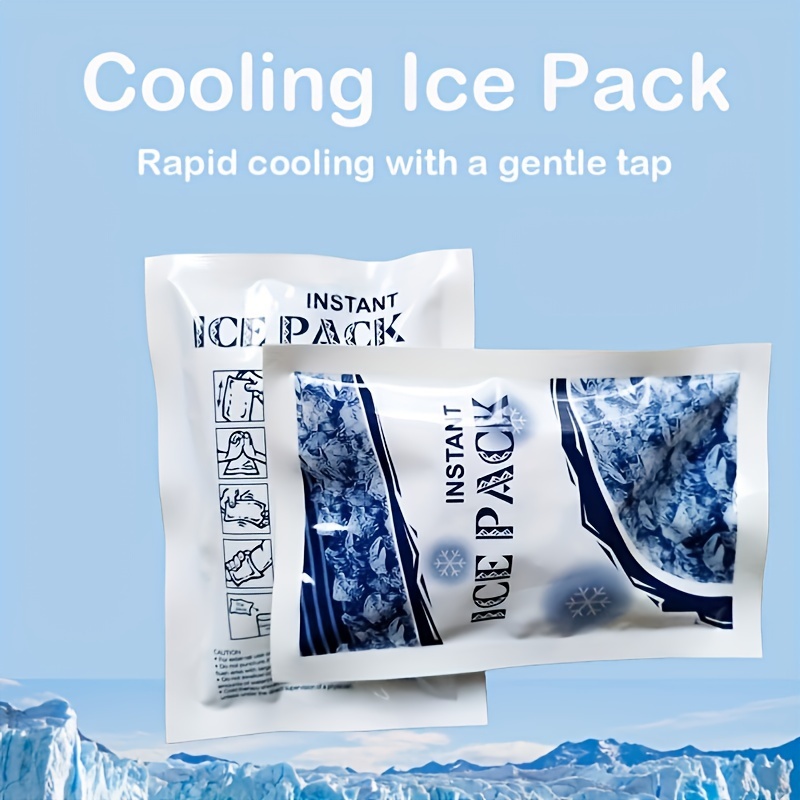 Paquete de 6 bolsas de hielo reutilizables para lesiones, bolsa de agua  recargable para calor y frío con bolsa elástica transpirable, 3 tamaños de  11