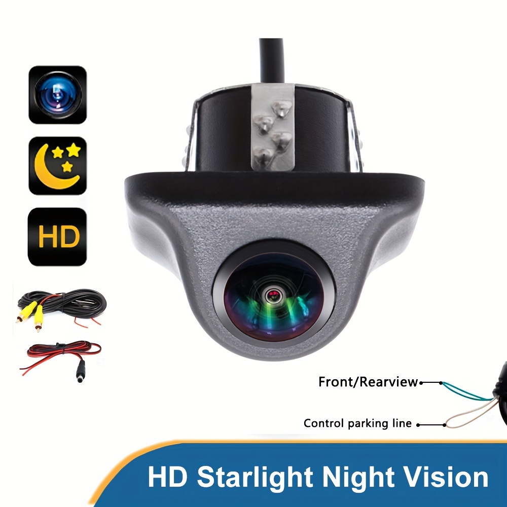 Car Wifi Wireless Reversing Camera Wide-Angle Starlight Night Vision Wireless  Car Rear View Cam Backup Reverse Camera