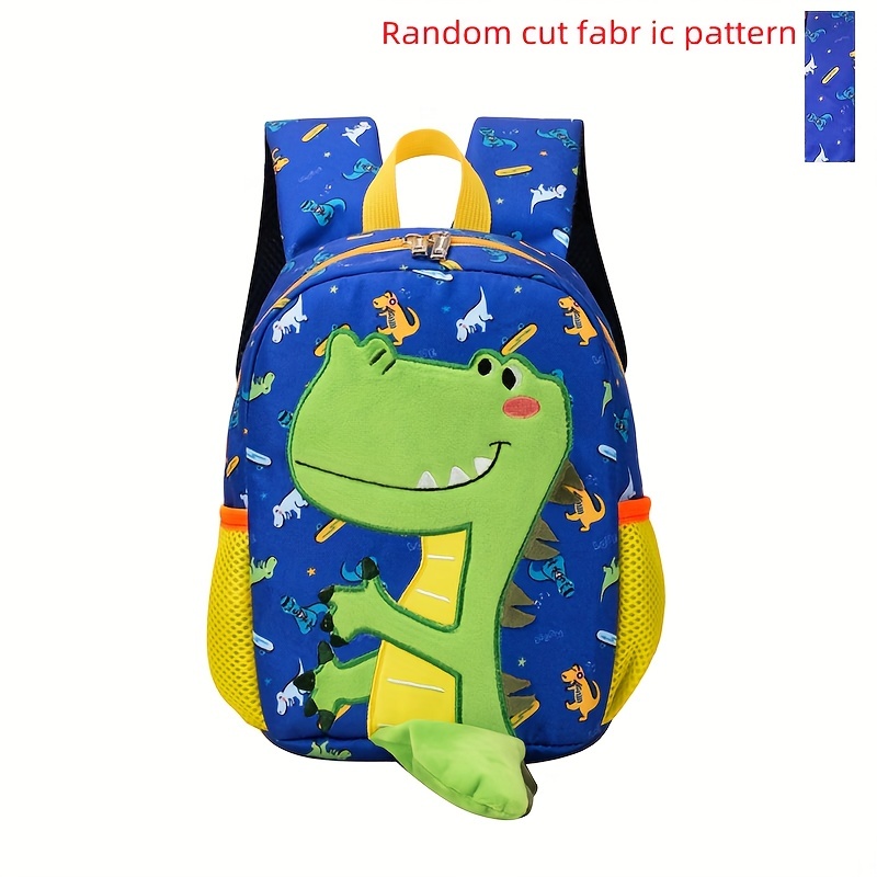 MNSRUU Mochila infantil para niños y niñas de 5 a 13 años, mochila escolar  de perezoso de dibujos animados, Dinosaurio 4, Personalizado