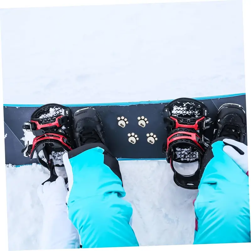 4pcs Adesivi Sci Snowboarding Stomp Pads Adesivo Antiscivolo
