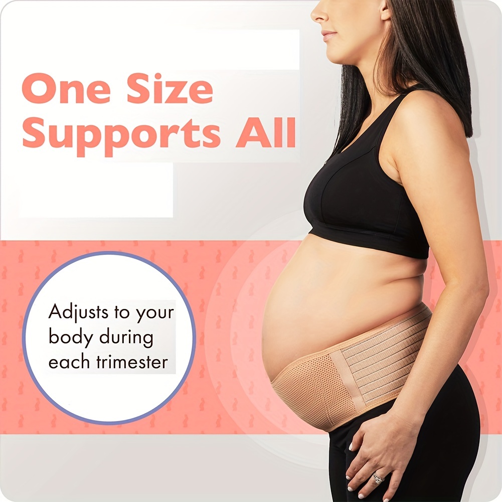 Women's Maternity Belly Band For Pregnancy Non slip Silicone - Temu