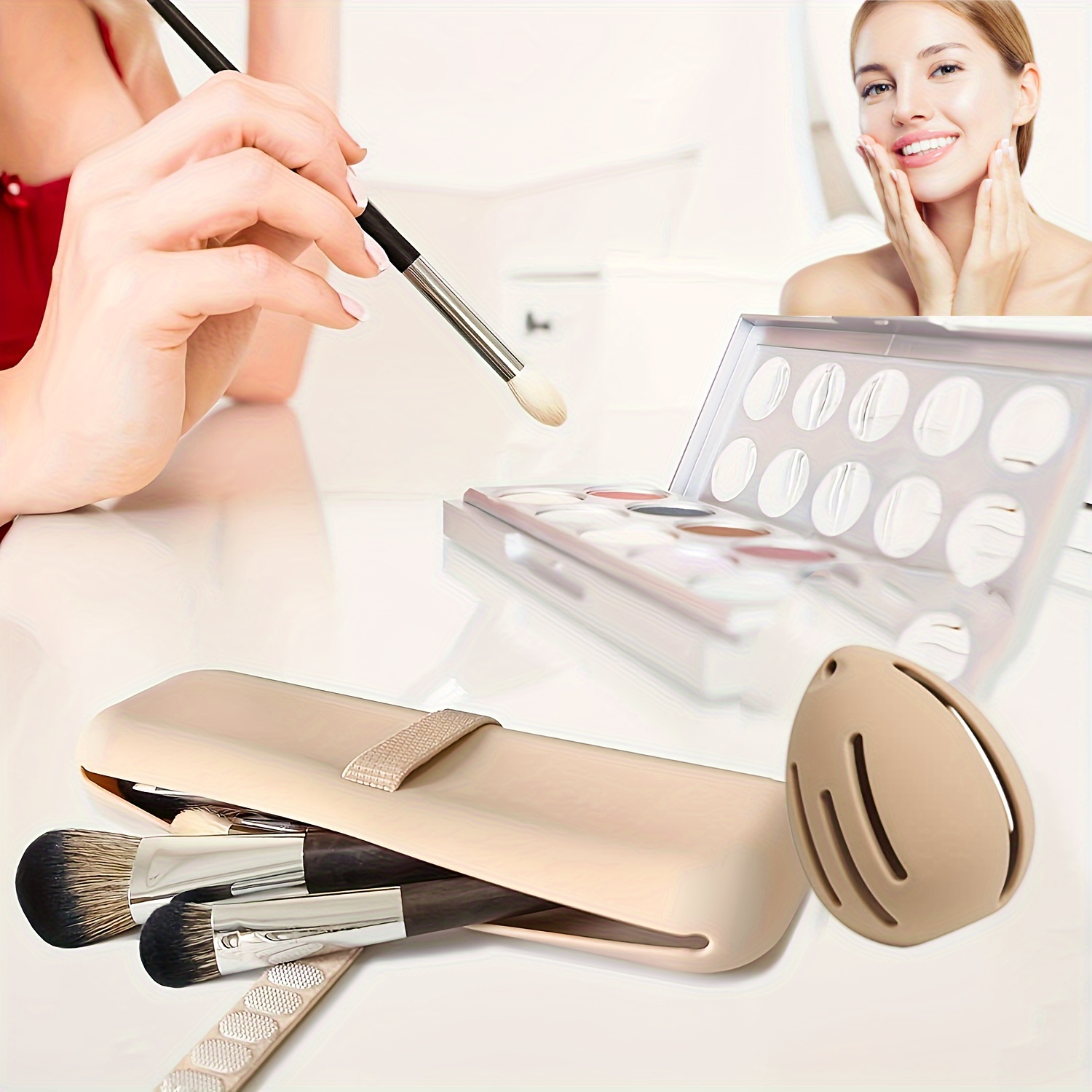 Silicone Makeup Brush Holder