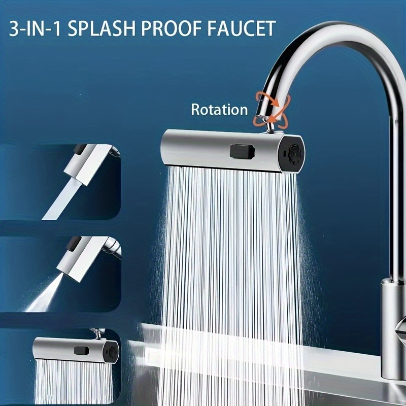 Faucet Water Filter, Pull-out Faucet To Replace Nozzle For Switch Button,  Tap Shower Sprayer, Shower Head Pull Out Spray Head, Small Appliance Parts,  Bathroom Accessories - Temu