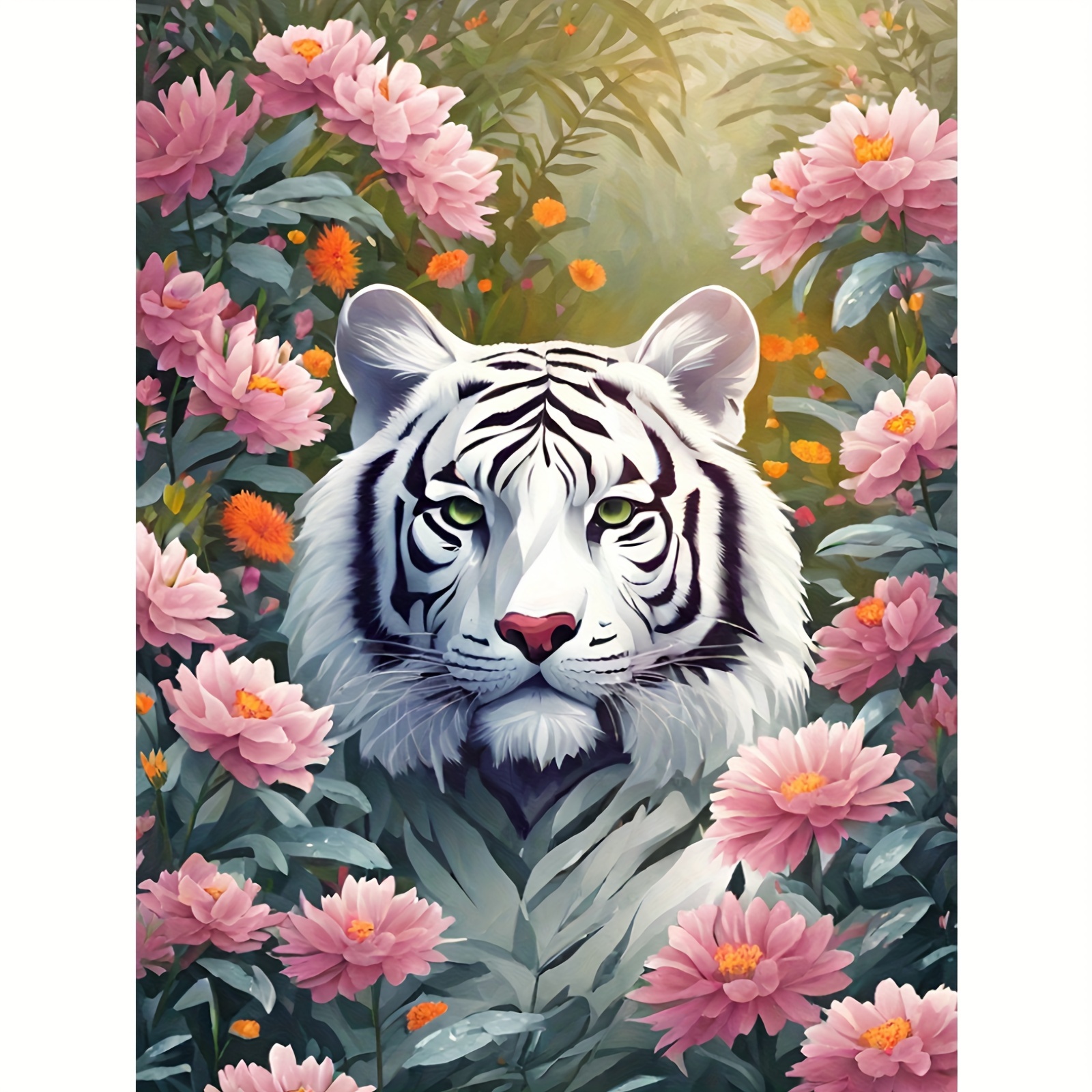 Diamond Dotz White Tiger In Autumn — Better Homes and Gardens Shop