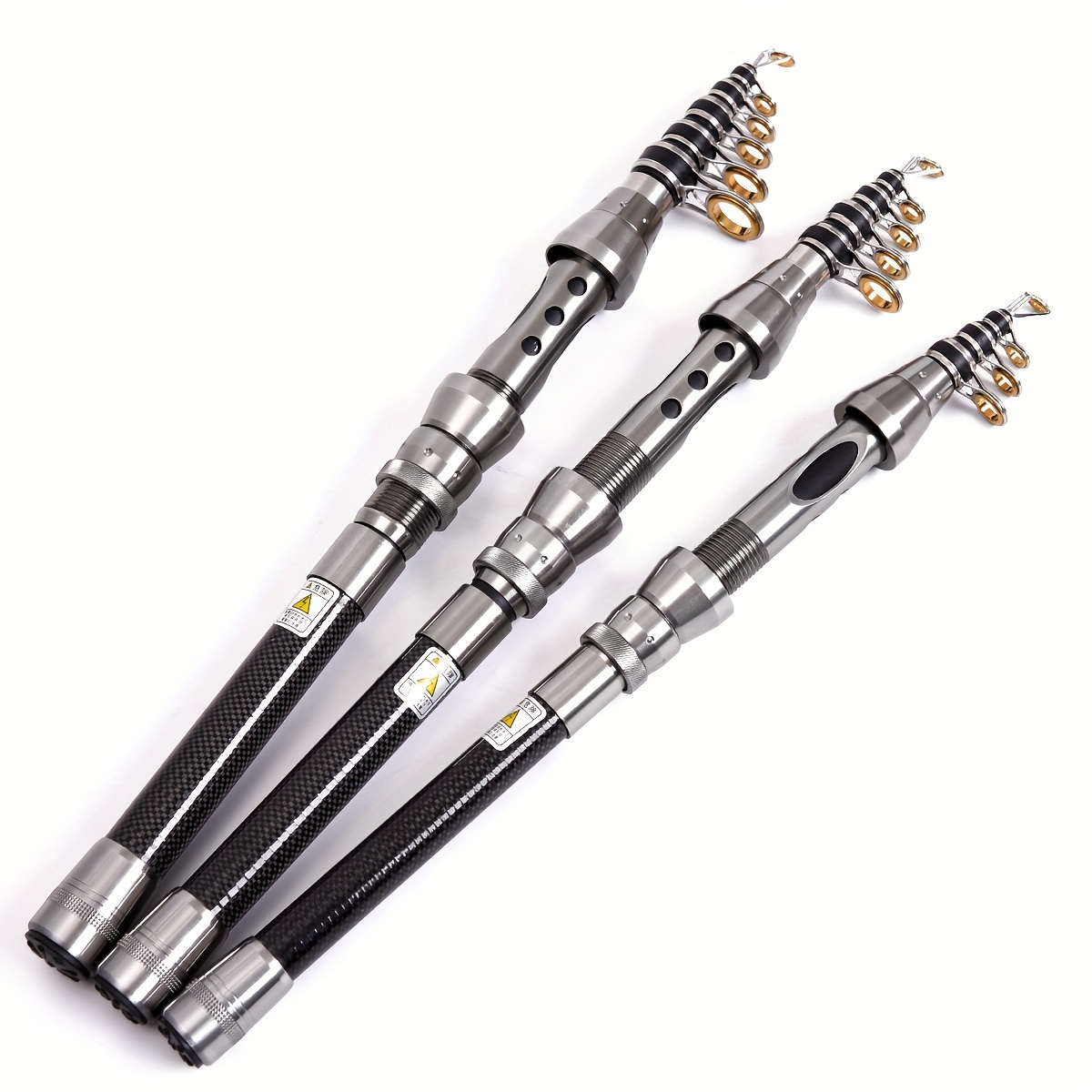 Portable telescopic lure rod fishing rod ultra-short rod 2.4